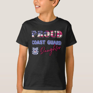 US Coast Guard Day Proud Coast Guard Daughter T-Shirt