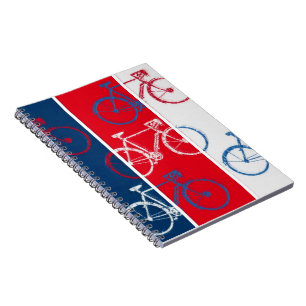 US Colors Bikes Notizblock