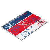 US Colors Bikes Notizblock (Linke Seite)