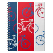 US Colors Bikes Notizblock (Vorderseite)