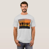 US COMBAT SQUAD COURAGE - Schlacht von Iwo Jima T-Shirt (Vorne ganz)
