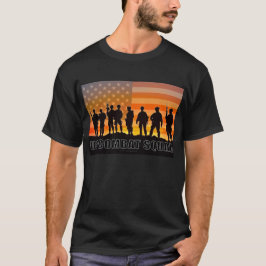 US COMBAT SQUAD COURAGE - Schlacht von Iwo Jima T-Shirt