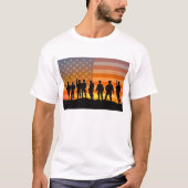 US COMBAT SQUAD FLAG T-Shirt (Vorderseite)