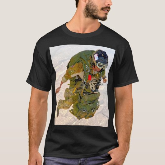 US COMBAT SQUAD - US-Fallschirmjäger T-Shirt (Vorderseite)