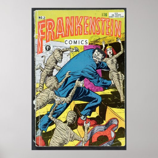 US-Comic - Frankenstein Poster (Vorne)