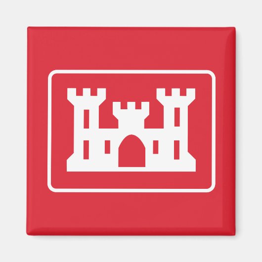 US Corps of Engineers DOD Militär Magnet (Vorne)