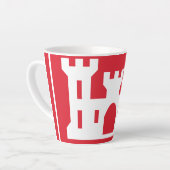 US Corps of Engineers DOD Militär Milchtasse (Linke Ecke)