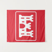 US Corps of Engineers DOD Militär Wandteppich (Vorderseite (Horizontal))
