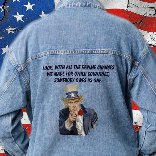 US: Countries Whose Regimes We Changed Owe Us One Jeansjacke