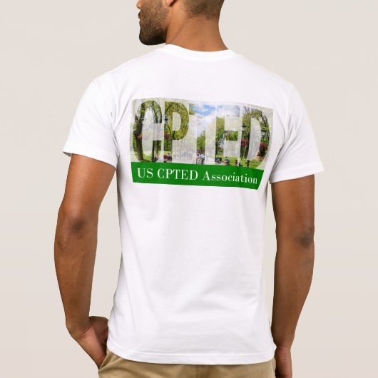 US CPTED Association T Shirt (Rückseite)