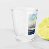 US Cruiser Brooklyn 1897 Schnapsglas (Links)