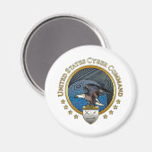 US-Cyberkommando Magnet (Vorderseite/Rückseite)