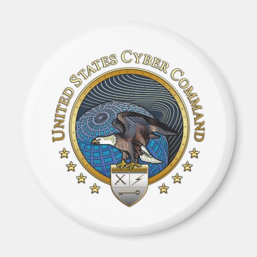 US-Cyberkommando Magnet (Vorne)