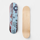 US Decal Skate Deck Skateboard (Vorderseite)