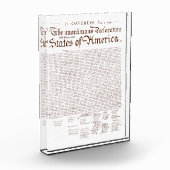 US Declaration of Independence Fotoblock (Links)