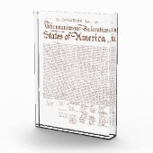 US Declaration of Independence Fotoblock (Rechts)