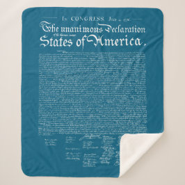 US Declaration of Independence Sherpadecke