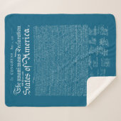 US Declaration of Independence Sherpadecke (Vorderseite (Horizontal))