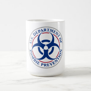 US Department of Zombie Prevention Kaffeetasse