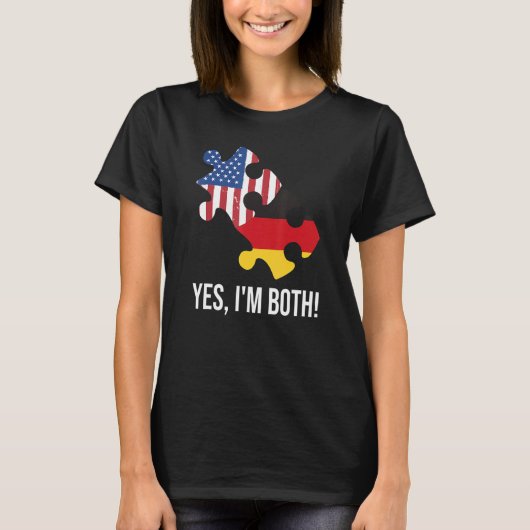 US Deutsche Doppelbürgerschaft T-Shirt (Vorderseite)