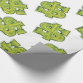 US-Dollar Geschenkpapier (Ecke)