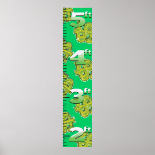 US Dollar Growth Chart. Poster