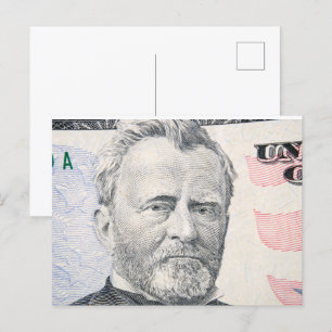 US-Dollar Postkarte