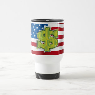 US-Dollar Reisebecher