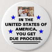 US Due Process Button (Vorderseite)