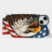 US Eagle iPhone 15 Plus Hülle (Rückseite (Horizontal))