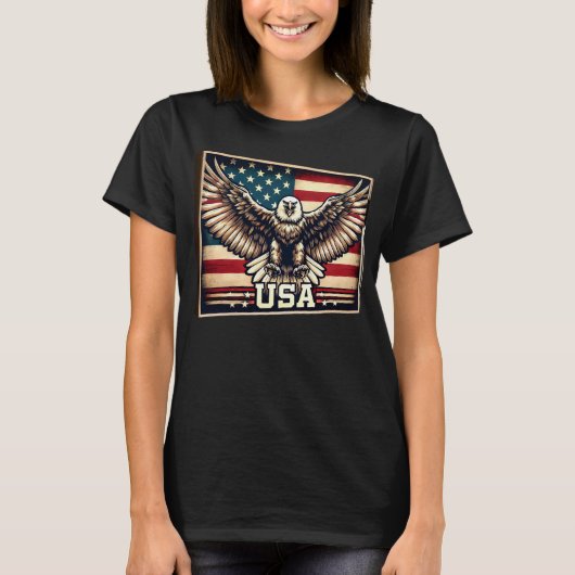 US EAGLE Picture Frame T-Shirt (Vorderseite)