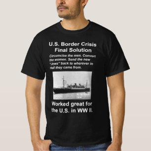 US-Einwanderungsbehörde weiß T-Shirt