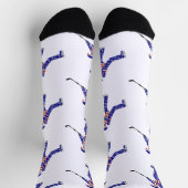 US-Eishockey Socken (Oben)