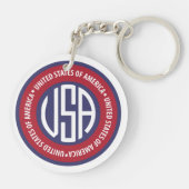 US-Emblem Schlüsselanhänger (Rückseite)