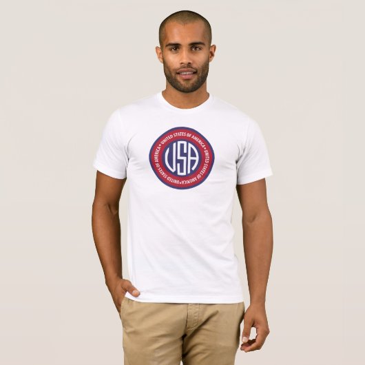 US-Emblem T-Shirt (Vorne ganz)