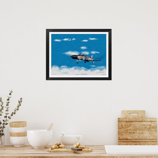 US F4 Phantom 1987 Poster (Küche)
