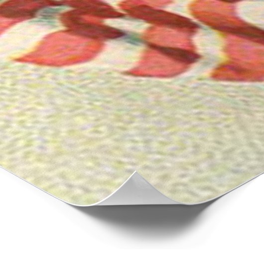 US-Fahnen-Medaille Eagle Poster (Ecke)