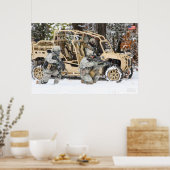 US-FAHRZEUGE MIT SONDERBETRIEB - MRZR-4 POSTER (Küche)