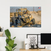 US-FAHRZEUGE MIT SONDERBETRIEB - MRZR-D4 POSTER (Heimbüro)