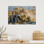 US-FAHRZEUGE MIT SONDERBETRIEB - MRZR-D4 POSTER (Küche)