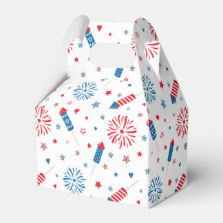 US-Feier, Patriotic Gable Box American Geschenkschachtel