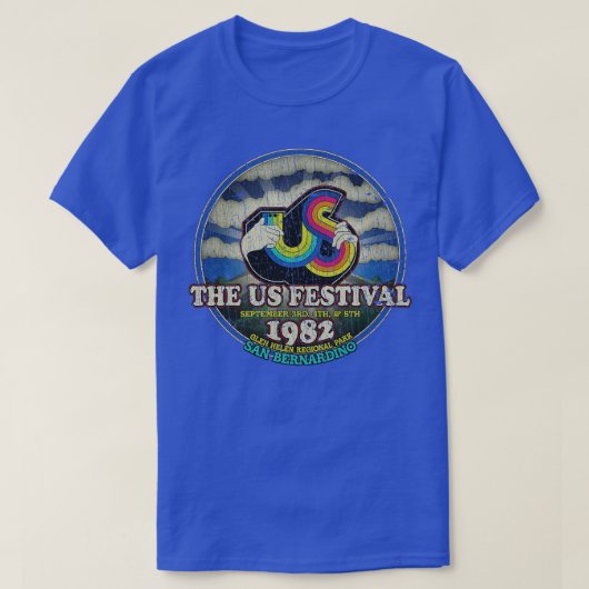 US-Festival 1982 T-Shirt (Design vorne)