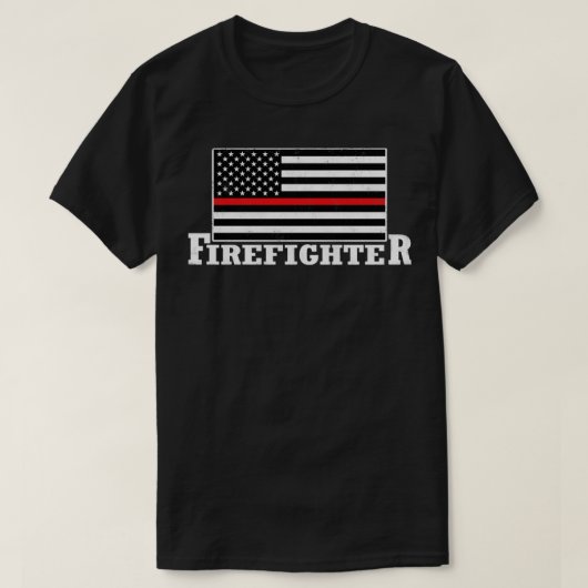 US-Feuerwehrmann T-Shirt (Design vorne)
