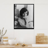 US First Lady Jacqueline Kennedy Portrait Poster (Küche)