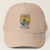 US Fish and Wildlife Service Remüde Hat Truckerkappe (Vorderseite)