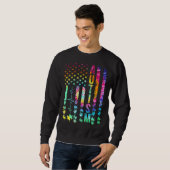 US-Flag-Autismus-Bewusstseins-Puzzle-Support-Krawa Sweatshirt (Vorne ganz)