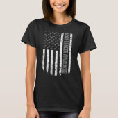 US-Flag Brain Cancer Awareness Gift T-Shirt (Vorderseite)