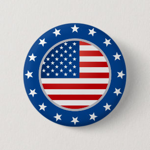 US-Flag Button