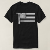 US Flag Carpenter Cool Shirt (Design vorne)