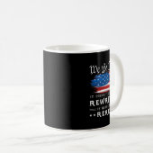 Us Flag Constitution Of The Usa Needs To Be Reread Kaffeetasse (VorderseiteRechts)